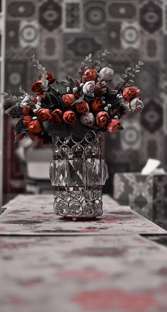 Free Flowers In Basket Red Flowers photo and picture