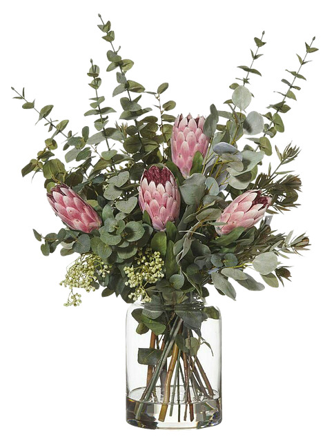 Free flower aesthetic scenery illustration