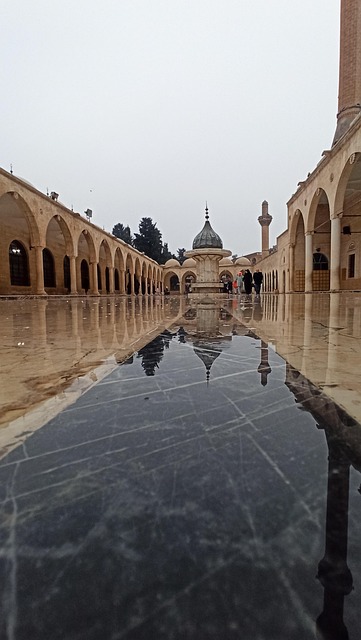 Free Minaret Rain photo and picture