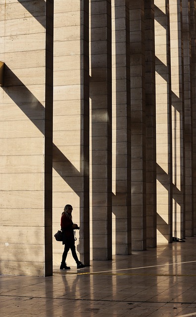 Free Woman Building photo and picture