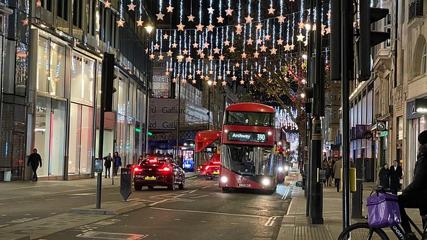 Weihnachten, Winter, Ferien, London