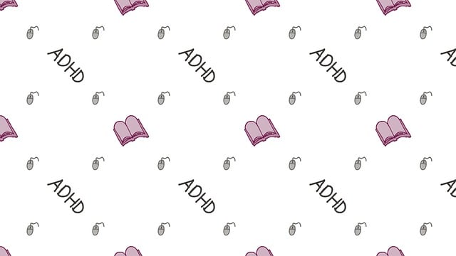 Free background neurodevelopmental disorders adhd illustration