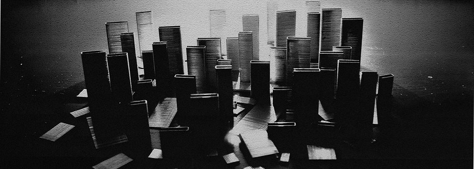 Cidade, Urbano, Fantasia, Surreal, Fundo