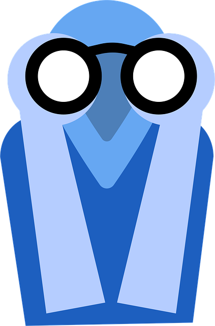 Free binoculars opera glass observer illustration