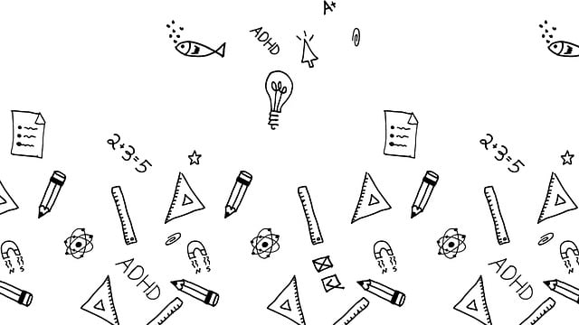 Free background education doodle illustration