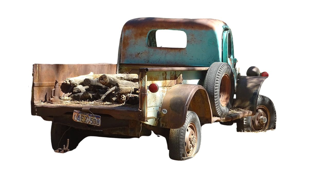 Broken Toy Truck