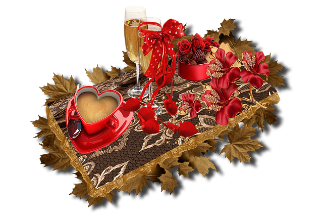 Herbstdekor, Sekt, Feier, Ausgeschnitten