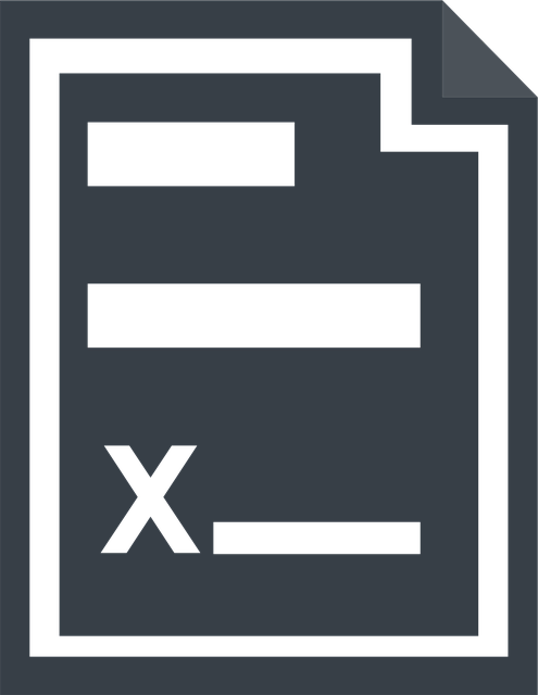 Free document icon contract vector