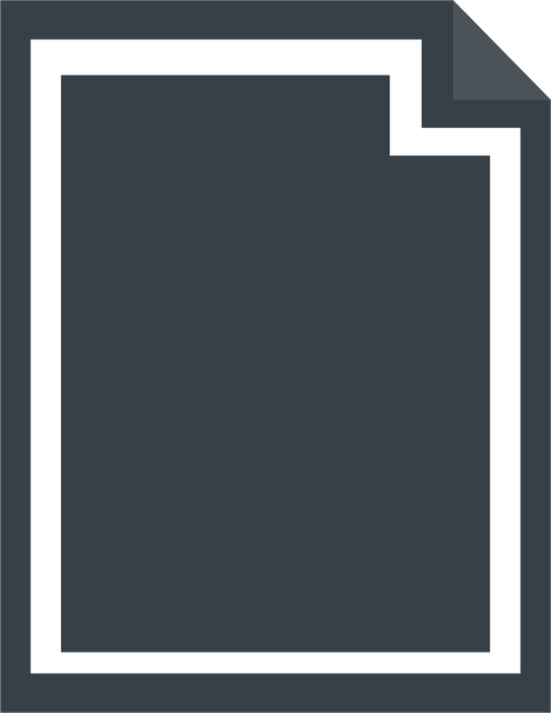 Free icon document paper vector