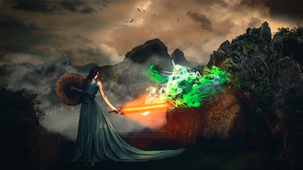 Free Sword Women illustration and picture