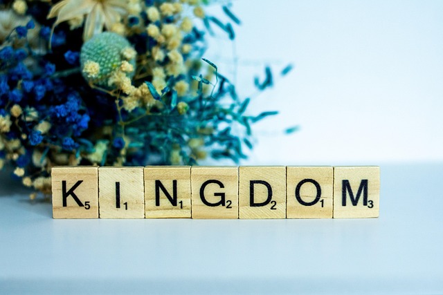 Scrabble Fliser, Blå Buket