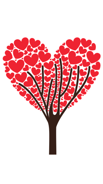 Free Tree Heart illustration and picture