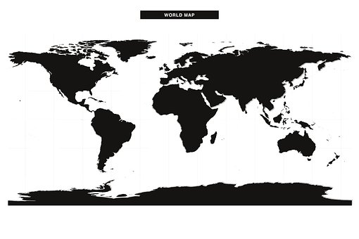 Abstrakt, Afrika, Amerika, Asien, Atlas