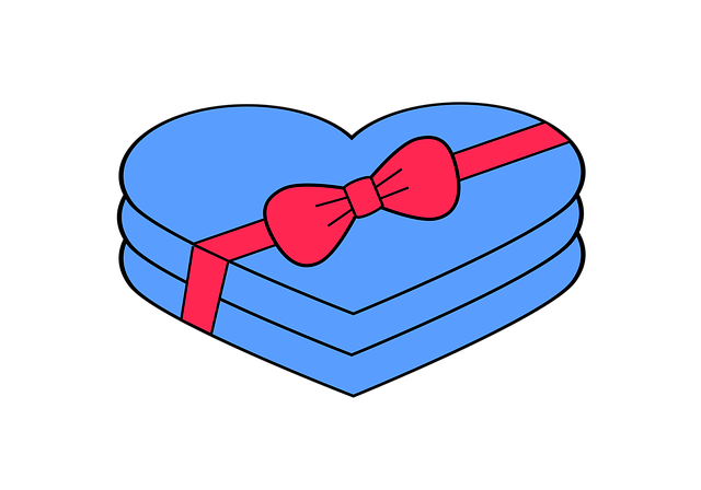 Download free HD stock image of Heart Gift Free heart gift present vector