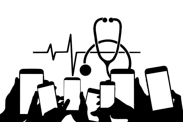 Free smartphone phone medicine illustration
