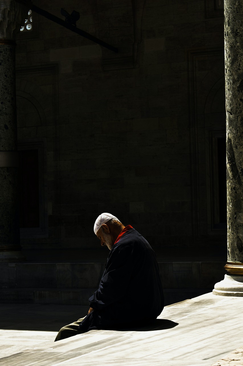 Free Man Sitting photo and picture