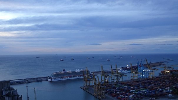 Free Port Barcelona Boats photo and picture