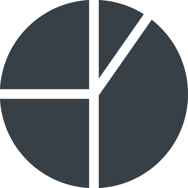 Free pie cart chart icon vector