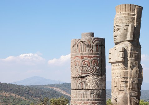 Tula, Ruínas, Arqueologia, Atlantes