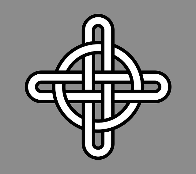 Free Celtic Cross vector and picture