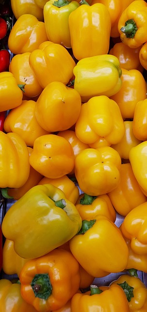 Free Peppers Yellow Peppers photo and picture
