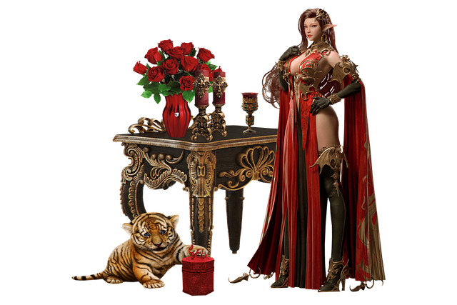 Free Tiger Princess illustration and picture