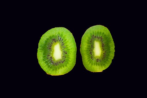 Kiwi, Frugt, Skiver, Mad, Grøn Frugt