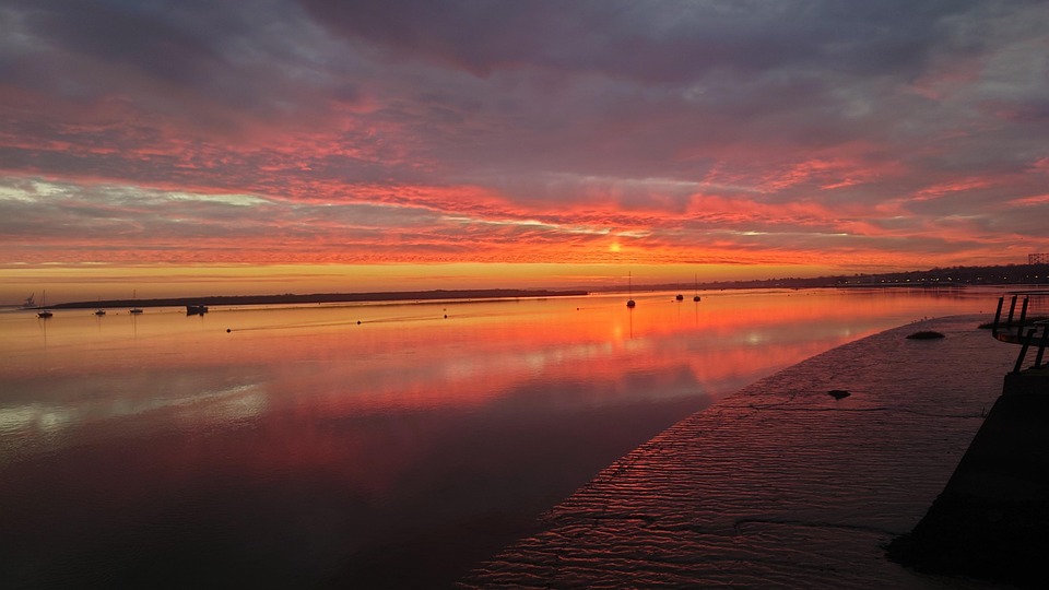 Amanecer Río Horizonte - Foto gratis en Pixabay - Pixabay