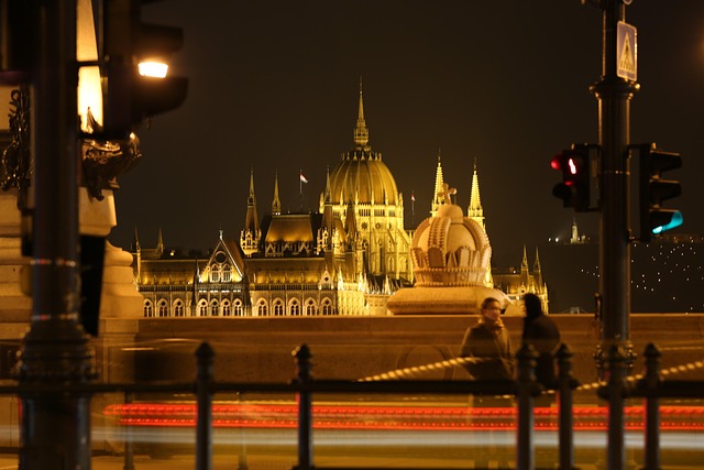 Cidade, Budapeste, Parlamento, Hungria