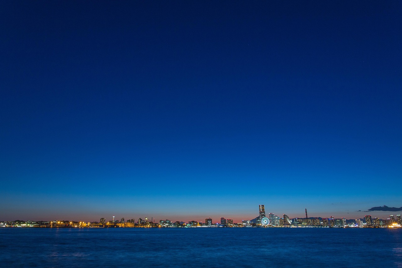 横滨 海 夜景 - Pixabay上的免费照片 - Pixabay