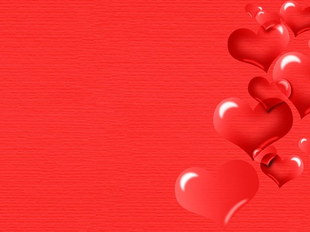 Free hearts valentine's day valentine's day card illustration