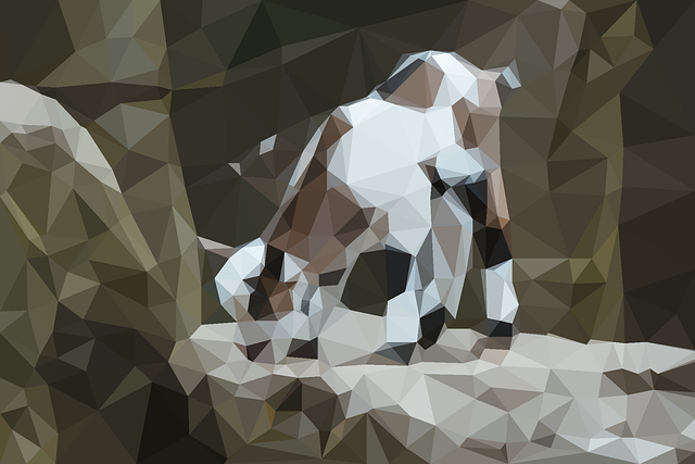 Free goat mountain goat pixel art vector