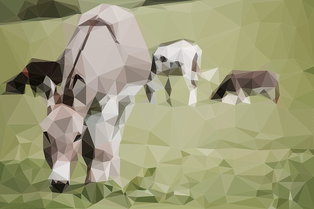 Free Donkey Pasture vector and picture