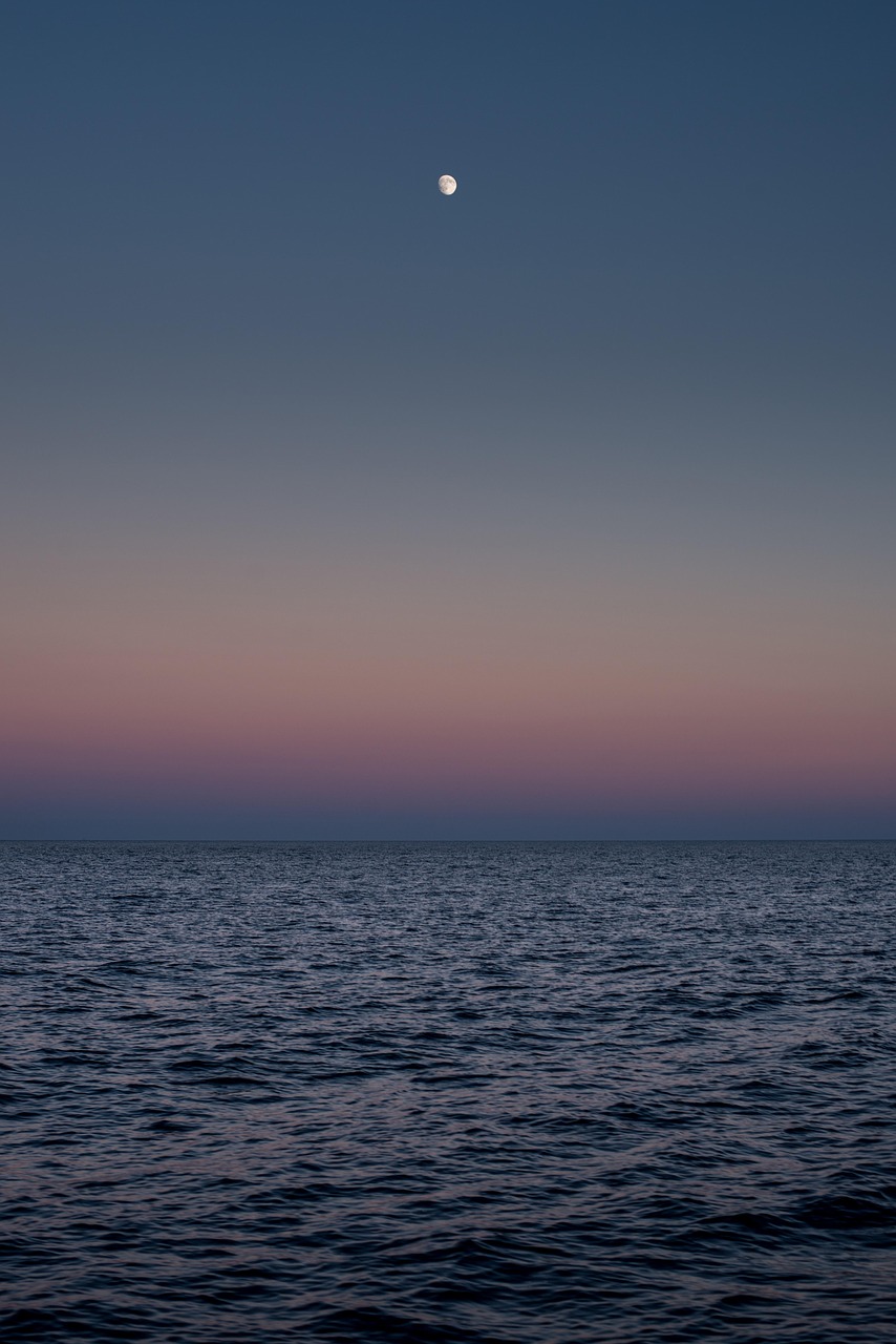 海 地平线 月亮 - Pixabay上的免费照片 - Pixabay