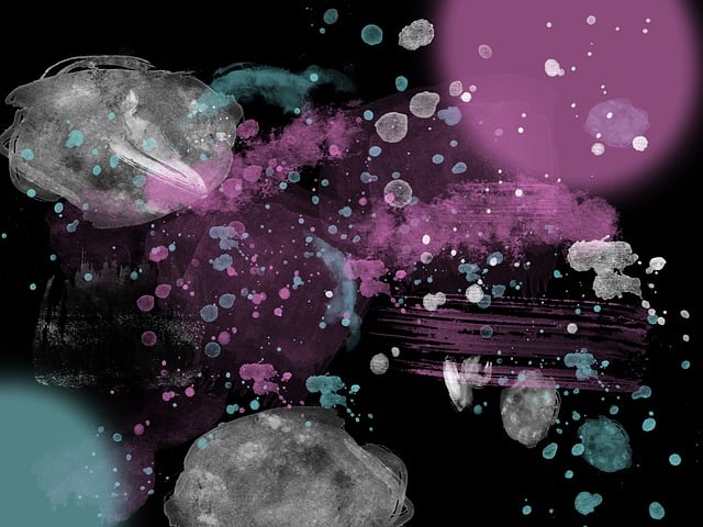 Free space galaxy universe illustration
