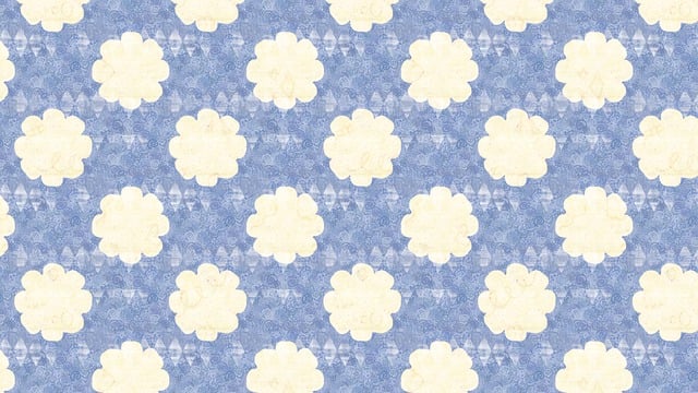 Free background cloud pattern floral pattern illustration