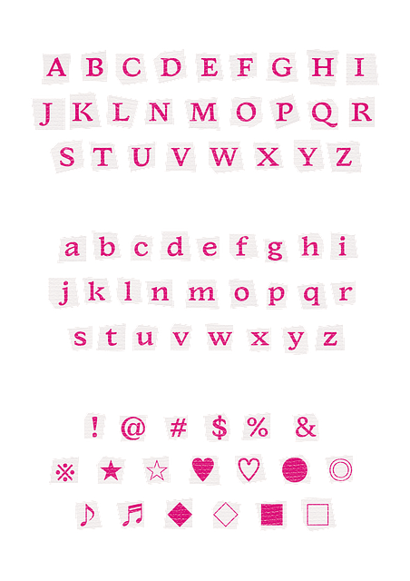 Free Alphabet Language illustration and picture