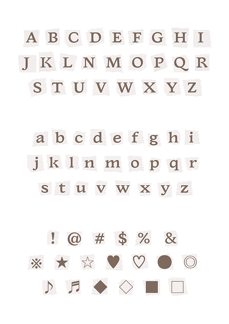 Free Alphabet Language illustration and picture