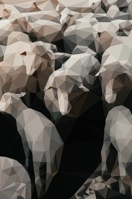 Free sheep livestock farm animals vector