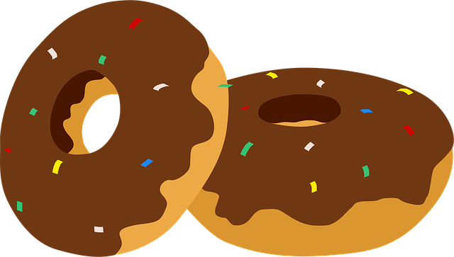 Free donuts douhgnuts dessert illustration
