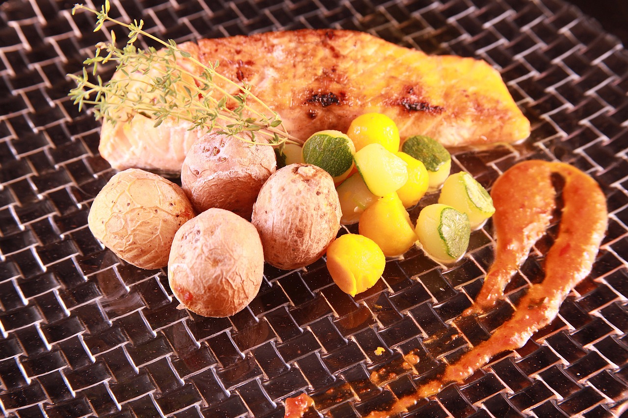 Grilled Salmon