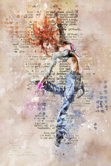 Free hip hop dancing dancer illustration