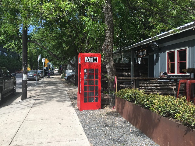 Free Austin Texas Red Phone Booth photo and picture