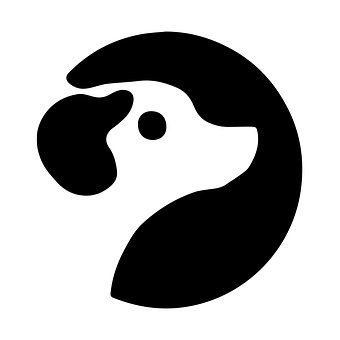 Ikona, Logo, Pes, Zviera, Jednoduché