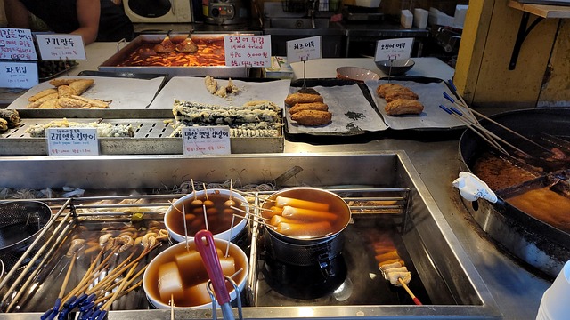 Free Street Food Korean Food photo and picture