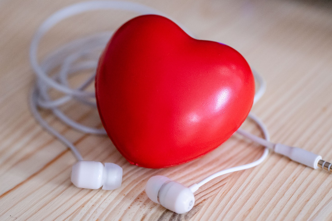 Heart Earphones Headphones Free photo on Pixabay Pixabay