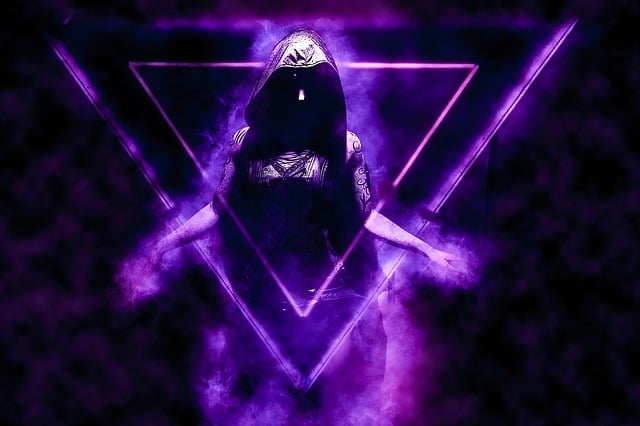 Free magic fantasy magician illustration