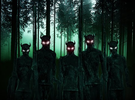 Free Devil Woods illustration and picture