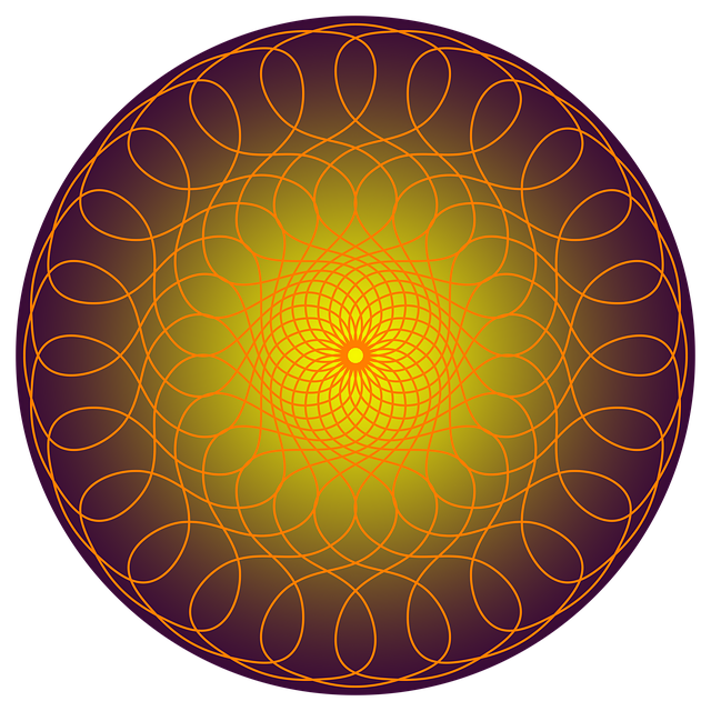 Free mandala ornament pattern illustration