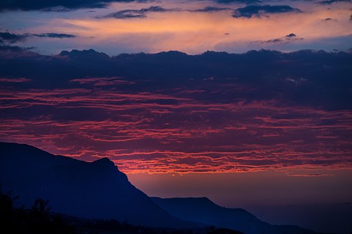 Schweiz, Himmel, Solnedgang, Solothurn